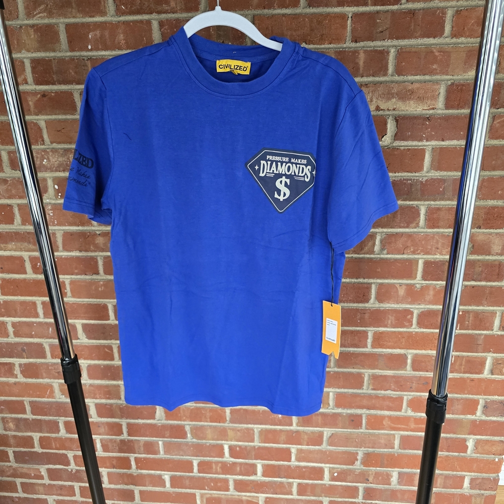 Civilized Pressure Makes Diamonds T-shirt